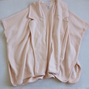 free people ♡ oversized fleece cardigan sweater chunky spring one size